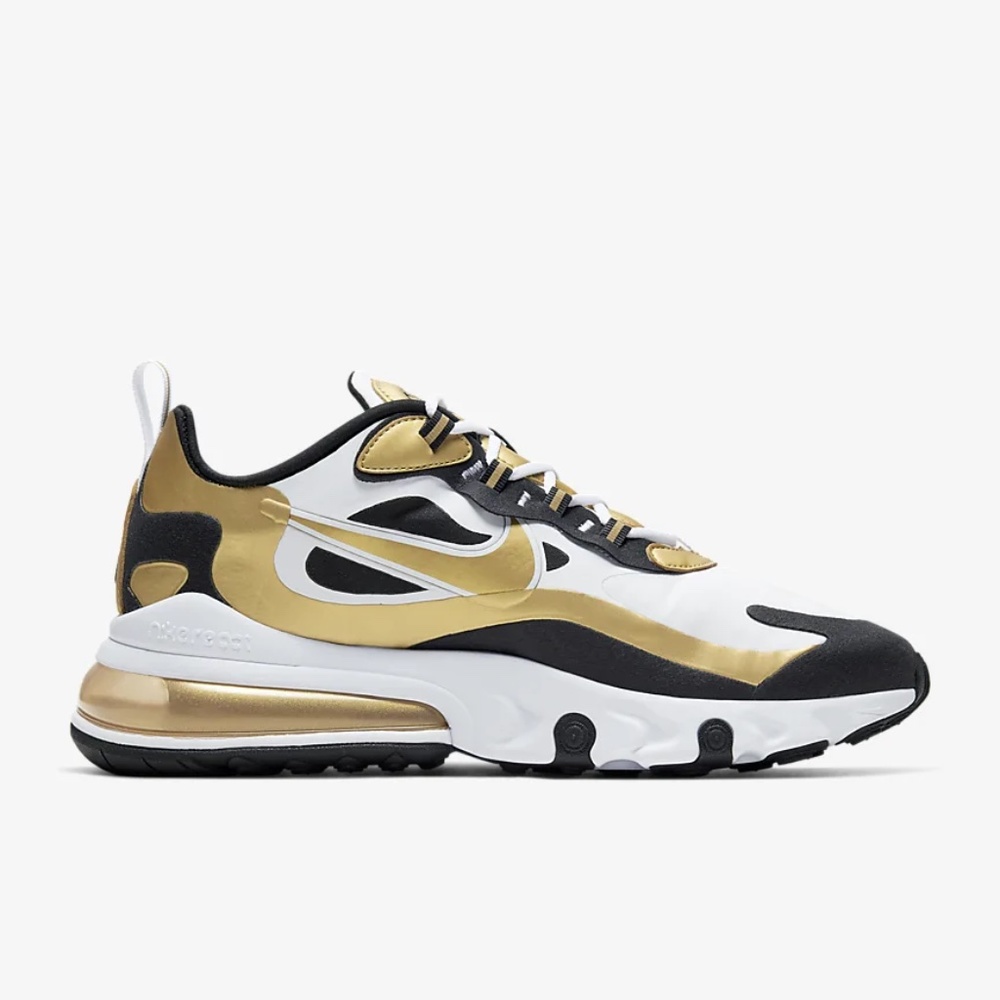 Nike NIKE AIR MAX 270 REACT CW7298 100 White Gold